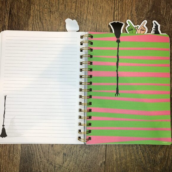 Wicked Movie Wicked Movie Innovative Designs Elphaba Tabbed Journal Green - Picture 2 of 3